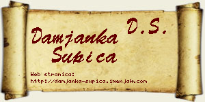 Damjanka Šupica vizit kartica